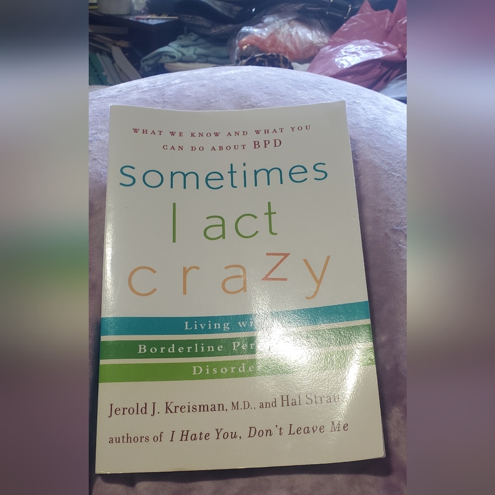 Sometimes I act Crazy book for sale